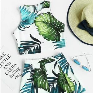 Jungle Print Two-Piece